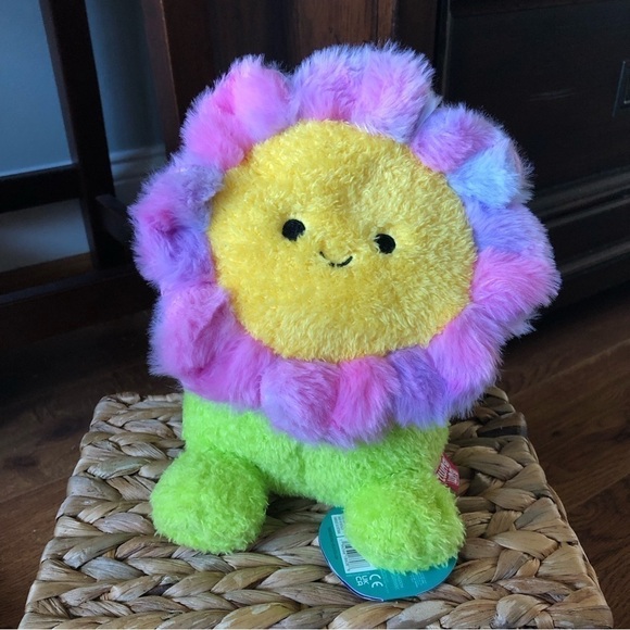 BumBumz Retro Jess the Pink Flower Large Plush - Picture 1 of 4